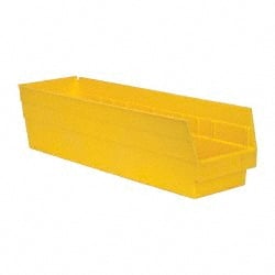 Plastic Hopper Shelf Bin: Yellow MPN:QSB206YLCS