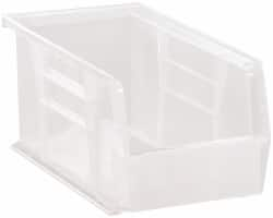 Plastic Hopper Stacking Bin: Clear MPN:QUS230CLCS