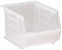 Plastic Hopper Stacking Bin: Clear MPN:QUS239CLCS