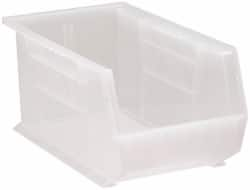 Plastic Hopper Stacking Bin: Clear MPN:QUS240CLCS