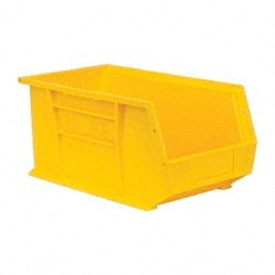 Plastic Hopper Stacking Bin: Yellow MPN:QUS240YLCS