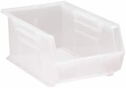 Plastic Hopper Stacking Bin: Clear MPN:QUS241CLCS