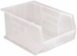 Plastic Hopper Stacking Bin: Clear MPN:QUS255CLCS