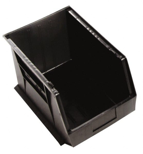 Plastic Hopper Stacking Bin: Black MPN:QUS255COCS