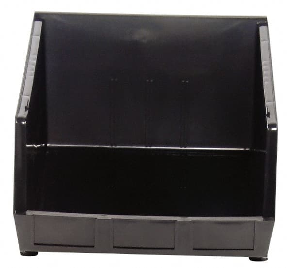 Plastic Hopper Stacking Bin: Black MPN:QUS270COCS