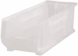 Plastic Hopper Stacking Bin: Clear MPN:QUS951CLCS