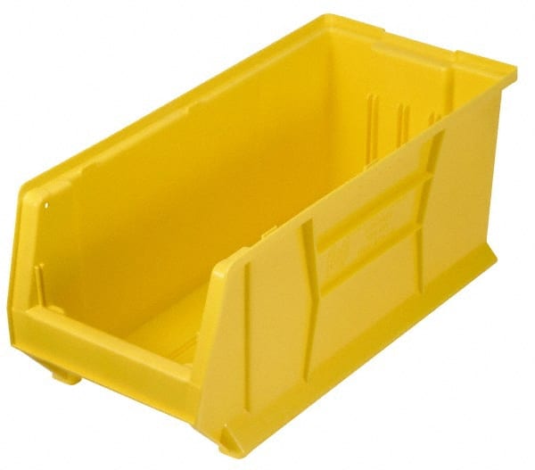 Plastic Hopper Stacking Bin: Yellow MPN:QUS951YLCS