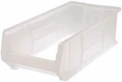 Plastic Hopper Stacking Bin: Clear MPN:QUS952CLCS