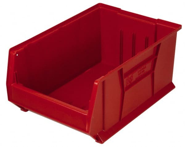 Plastic Hopper Stacking Bin: Red MPN:QUS952RDCS