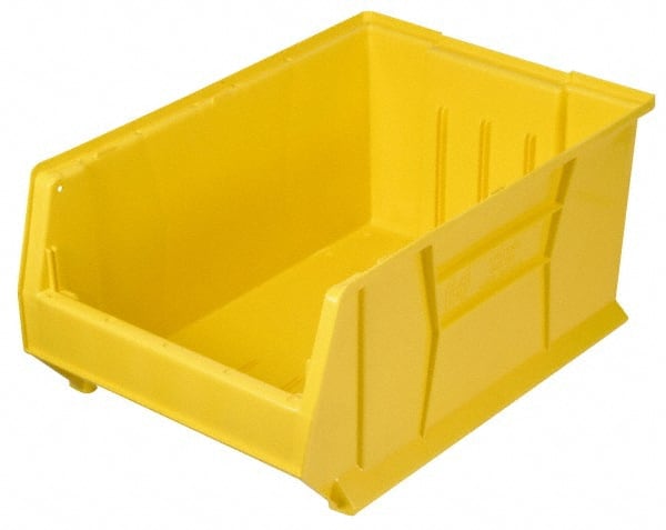 Plastic Hopper Stacking Bin: Yellow MPN:QUS952YLCS