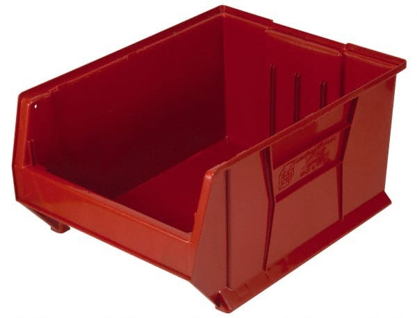 Plastic Hopper Stacking Bin: Red MPN:QUS953RDCS