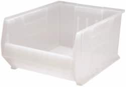 Plastic Hopper Stacking Bin: Clear MPN:QUS955CL