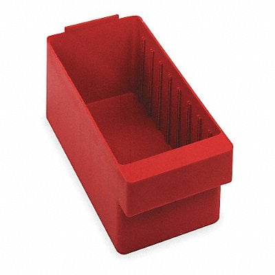 F1577 Drawer Bin Red Polystyrene 4 5/8 in MPN:QED601RD