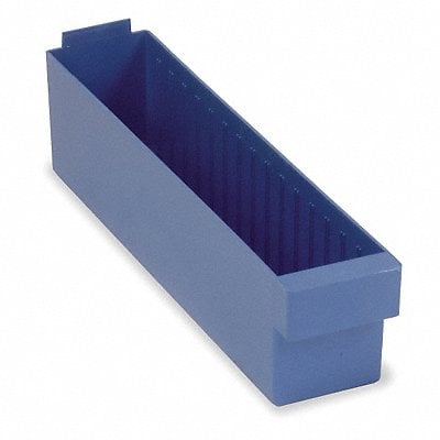 F1580 Drawer Bin Blue Polystyrene 4 5/8 in MPN:QED604BL