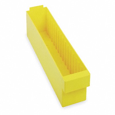 F1580 Drawer Bin Yellow Polystyrene 4 5/8 in MPN:QED604YL