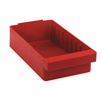 D5568 Drawer Bin Red Polystyrene 4 5/8 in MPN:QED606RD