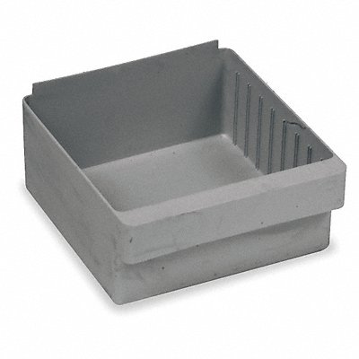 D5566 Drawer Bin Gray Polystyrene 4 5/8 in MPN:QED701GY