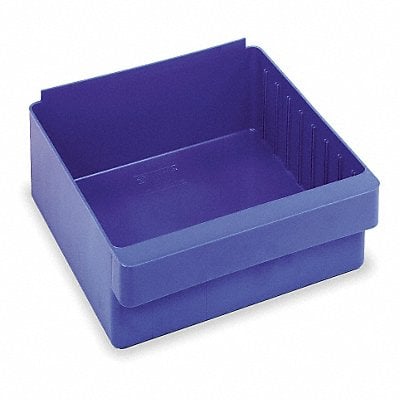 D5567 Drawer Bin Blue Polystyrene 4 5/8 in MPN:QED801BL