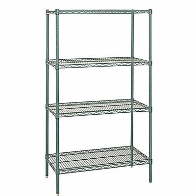 Wire Shelving 18 in Overall Depth MPN:WR74-1824P