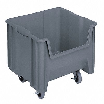 G2981 Mobile Bin Gray Polyethylene 12 1/2 in MPN:QGH805MOBGY