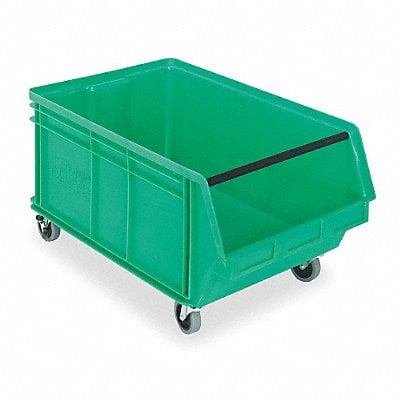 D5569 Mobile Bin Green Polypropylene 14 7/8 in MPN:QMS843MOBGN