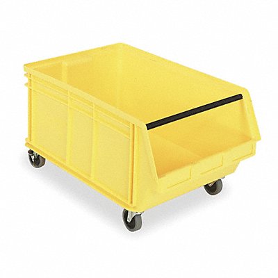 D5569 Mobile Bin Yellow PP 14 7/8 in MPN:QMS843MOBYL