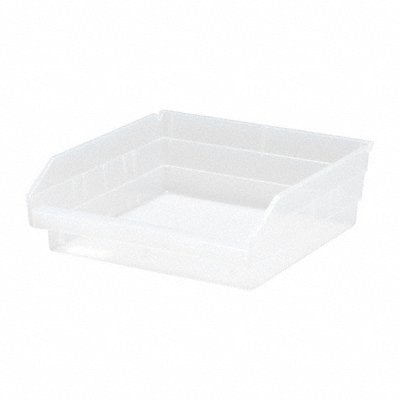 Shelf Bin Clear Polypropylene 4 in MPN:QSB109CL