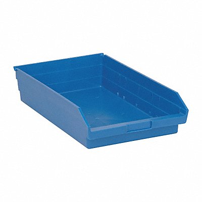 F0620 Shelf Bin Blue Polypropylene 4 in MPN:QSB110BL