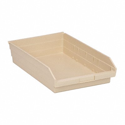 F0620 Shelf Bin Ivory Polypropylene 4 in MPN:QSB110IV