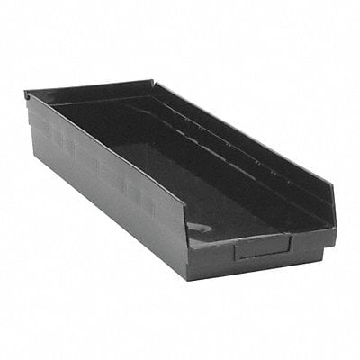 Shelf Bin Black Polypropylene 4 in MPN:QSB114BR