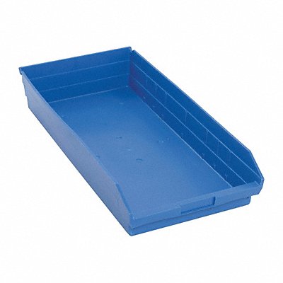 F0624 Shelf Bin Blue Polypropylene 4 in MPN:QSB116BL