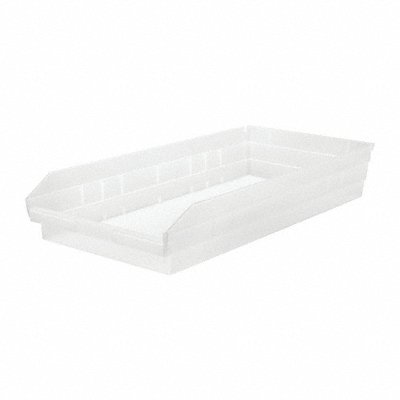 Shelf Bin Clear Polypropylene 4 in MPN:QSB116CL