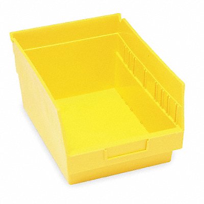 E5730 Shelf Bin Yellow Polypropylene 6 in MPN:QSB207YL