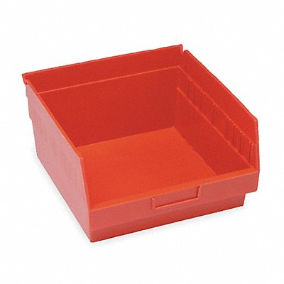 E5731 Shelf Bin Red Polypropylene 6 in MPN:QSB209RD