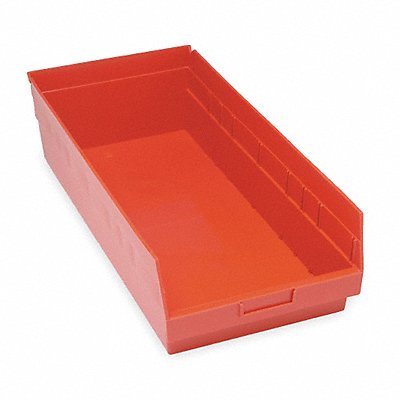 E5738 Shelf Bin Red Polypropylene 6 in MPN:QSB216RD