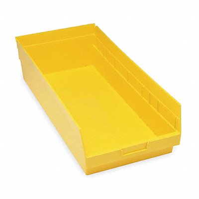 E5738 Shelf Bin Yellow Polypropylene 6 in MPN:QSB216YL