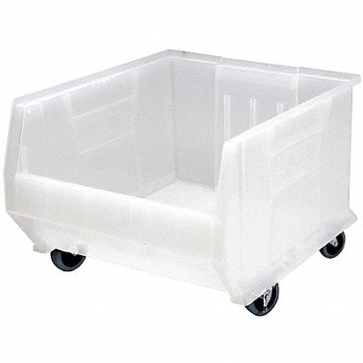 Mobile Bin Clear Polypropylene 11 in MPN:QUS964MOBCL