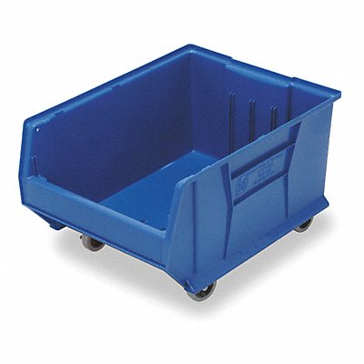 E4548 Mobile Bin Blue Polypropylene 11 in MPN:QUS984MOBBL