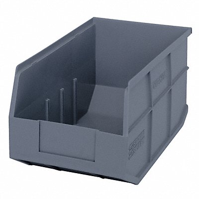 G7046 Shelf Bin Gray Polypropylene 7 in MPN:SSB443GY