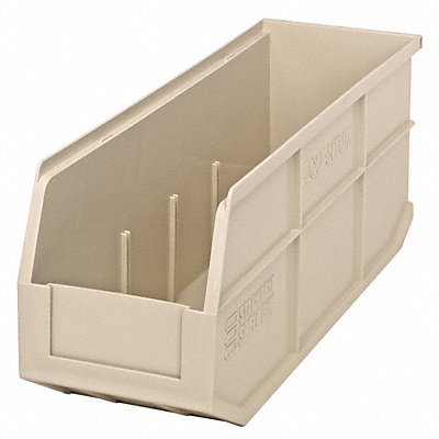 G7048 Shelf Bin Ivory Polypropylene 7 in MPN:SSB461IV