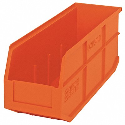 G7048 Shelf Bin Orange Polypropylene 7 in MPN:SSB461OR