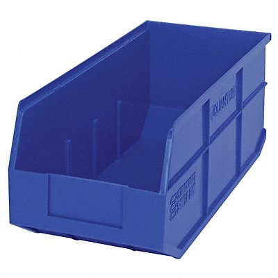 G7049 Shelf Bin Blue Polypropylene 7 in MPN:SSB463BL