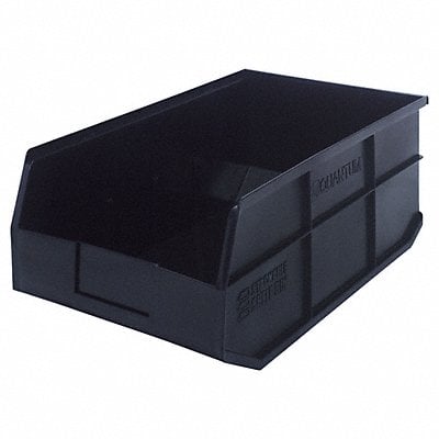 G7050 Shelf Bin Black Polypropylene 7 in MPN:SSB465BK