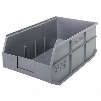 G7050 Shelf Bin Gray Polypropylene 7 in MPN:SSB465GY