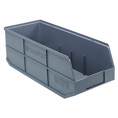 G7051 Shelf Bin Gray Polypropylene 7 in MPN:SSB483GY