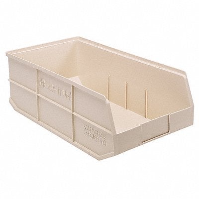 G7052 Shelf Bin Ivory Polypropylene 7 in MPN:SSB485IV