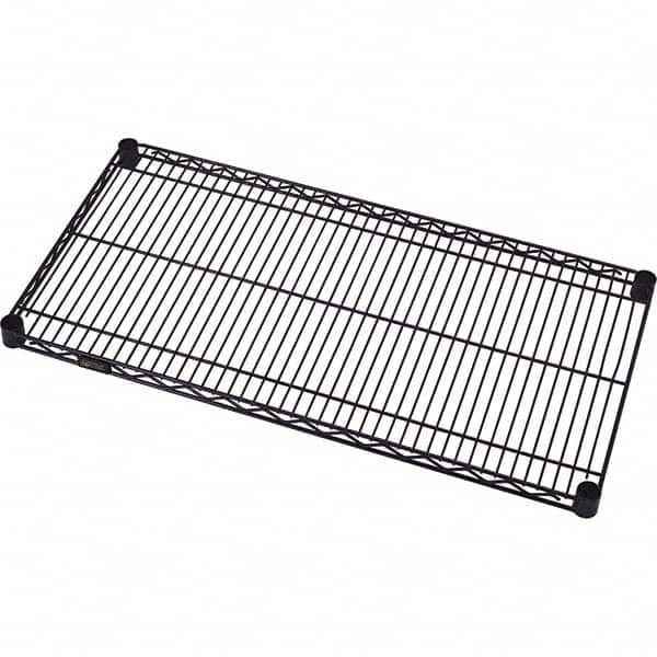 Wire Shelving: 600 lb Shelf Capacity, 1 Shelf MPN:3672BK