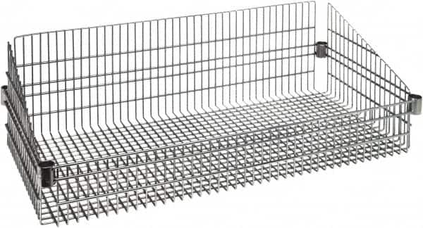 Wire Basket Wire Shelving: 800 lb Shelf Capacity, 0 Shelf MPN:BSK1824C