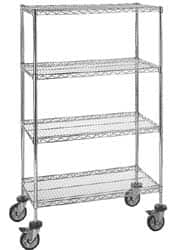 Open Shelving Accessories & Component: Use With All Wire Shelving Shelves MPN:P86C