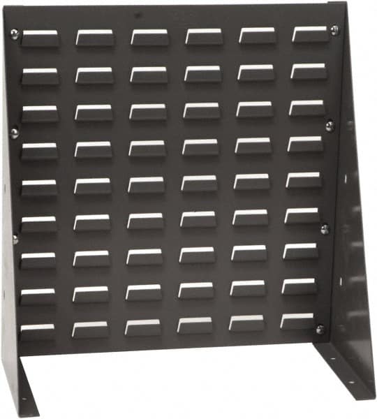 Bench Pick Rack: Louvered Panel Bench Rack, 140 lb Capacity, 8